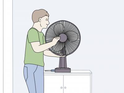 The Electric Fan at Night Causes 4 Health Problems