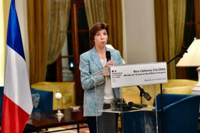 French Foreign Minister in Beirut to Keep Southern Lebanon "Out of Tensions"