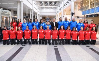 Lebanon Women's National Football Team Departing to Jeddah for West Asia Championship