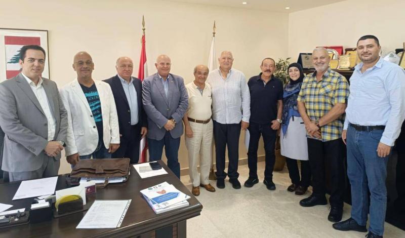 Klass Met with the Lebanese Olympic Committee Delegation to Confirm the Resolution of the Crisis in a Sportsmanlike Spirit