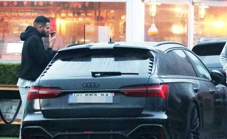 Title: Riyad Mahrez's Luxury Car Crashes in Traffic Incident