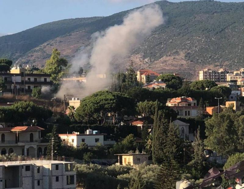 Death of a Person in Airstrike on Kfar Rumman, Southern Lebanon