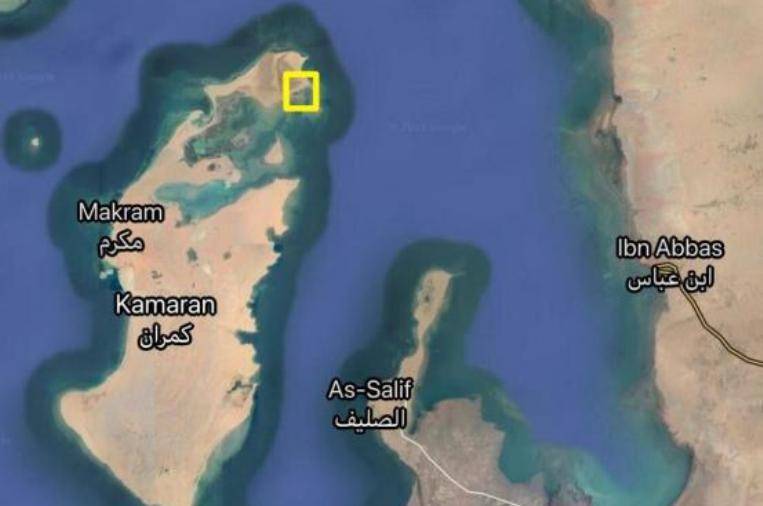 Houthi Media: US-British Airstrikes Target Kamaran Island