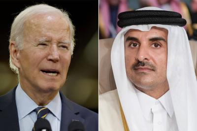Qatar's Emir Receives Call from Biden: Discussion Highlights