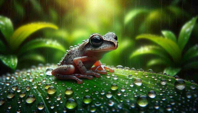 Discovery of Tiny Frogs with 