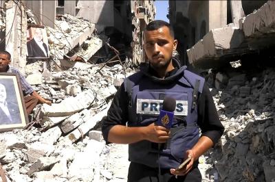 Last Video of Al Jazeera Correspondent Ismail Al-Goul