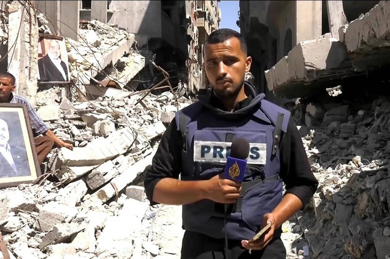 Last Video of Al Jazeera Correspondent Ismail Al-Goul