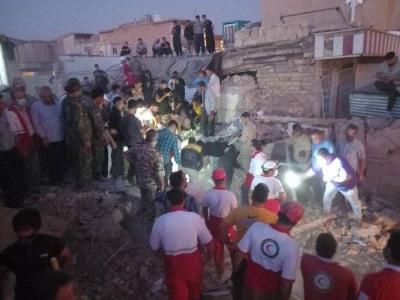 Iran: Dead and Injured, Homes Destroyed in Large Explosion in Kermanshah