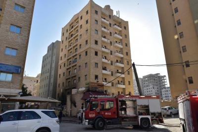 Title: Kuwaiti Emir Issues Instructions Regarding Al-Mangaf Fire