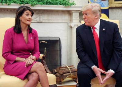 Nikki Haley Considered as Trump's Running Mate Amid "Zombie Votes"