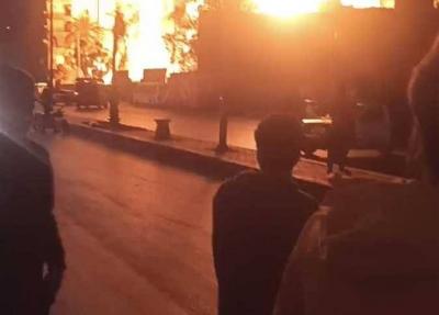 Massive Fire Engulfs Cairo Studio, Injuring 4 People