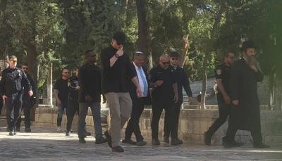 Ben Gvir Storms Al-Aqsa: Military Pressure in Gaza Must Increase (Video)