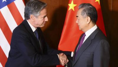 Chinese Foreign Minister Meets U.S. Counterpart in Laos