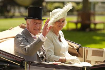 Royal Welcome for Charles upon Arrival in France