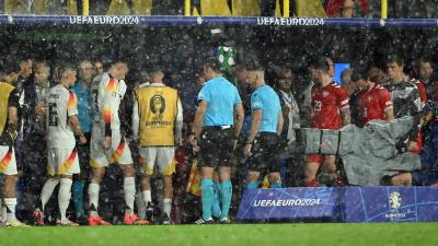 Thunderstorm Halts Germany vs Denmark Match