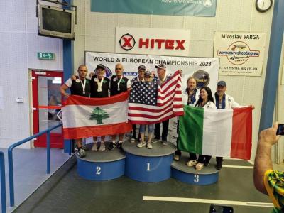 Air Rifle World Championship: Gold for Fadi Kiwan in Individual Event and Silver for Lebanon in Team Event