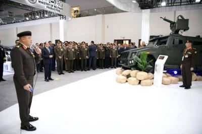 # Egypt Showcases Its Power with "Hafez" Armor-Piercing Bombs