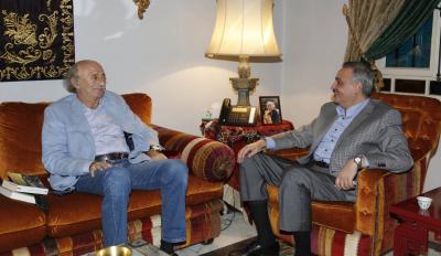 Meeting Between Jumblatt and Arslan