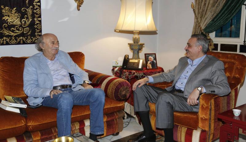 Meeting Between Jumblatt and Arslan