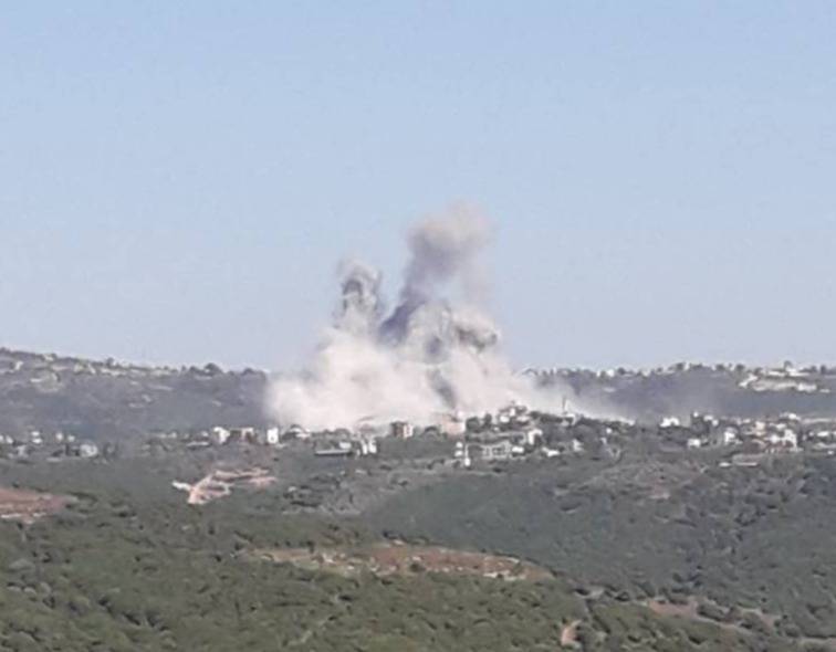 Video: Israeli Airstrike on a Home in Sheihin