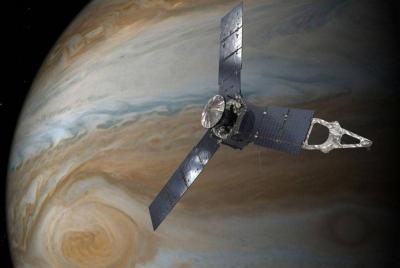 NASA's Spacecraft Captures Close-Up of Volcanic Eruptions on Jupiter's Moon