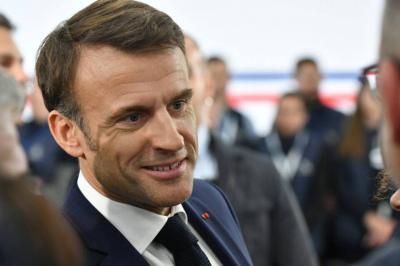 Title: Macron Launches Countdown to Paris 2024 Olympics
