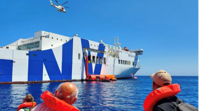 Spain: The Fate of Dozens of Passengers Unknown After Fire on Ferry