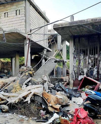 Title: Fneidq al-Akkar Survives Disaster After Intercepted Missile Falls on Home
