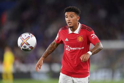 Sancho Returns to Training with Manchester United