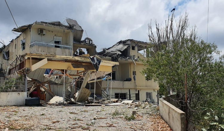 Targeting a House in Naqoura
