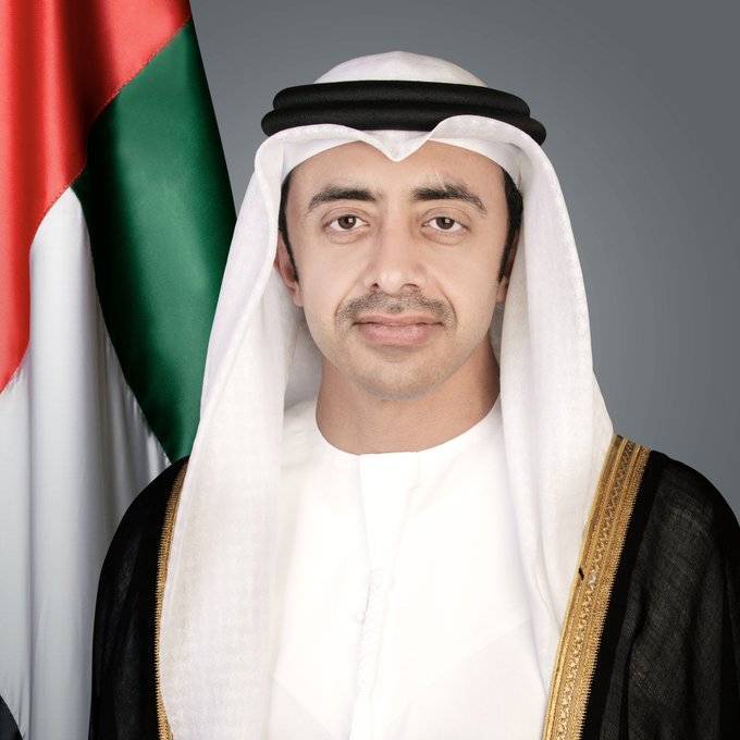 # Abdullah Bin Zayed Calls for an Urgent Halt to Escalation