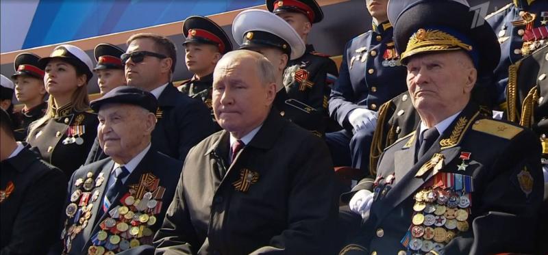 Video: Putin on Victory Day: The West Wants to Destroy Russia