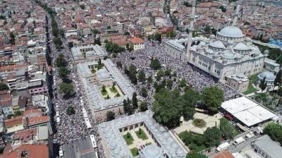 Funeral of Sheikh Al-Zindani in Istanbul with Participation of President Erdoğan