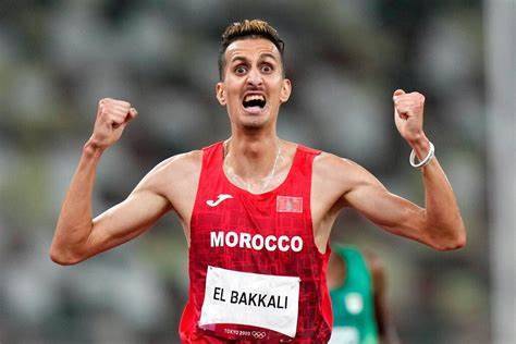 Moroccan Bakkali Wins Gold in 3000m Steeplechase at Paris Olympics