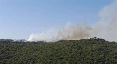 Western Sector Towns Under Bombardment