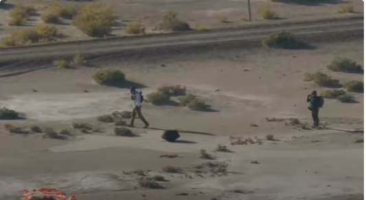 Historic Achievement: NASA Capsule Lands in the American Desert