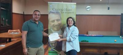 Lebanese Golf Club Launches the First "Shouki Harb Cup" in Snooker
