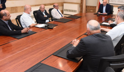 Mawlawi Meets with a Delegation from Southern Border Towns