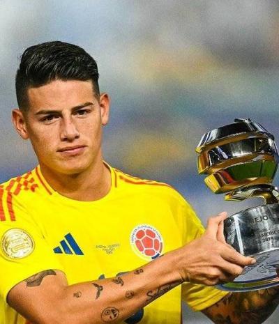 Rodriguez Named Best Player at Copa America Despite Team's Loss