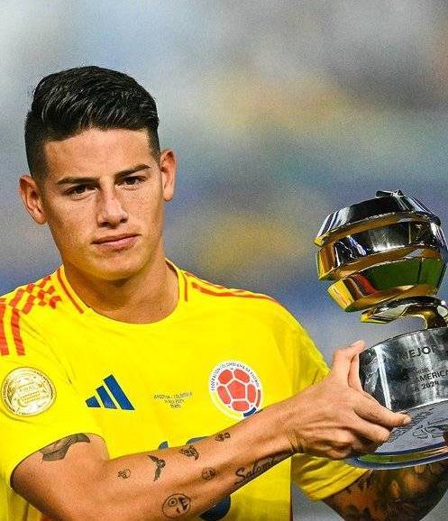 Rodriguez Named Best Player at Copa America Despite Team's Loss