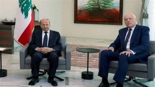Aoun and Mikati... 