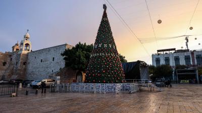 Bethlehem Without the Christmas Tree This Year Due to the War in Gaza