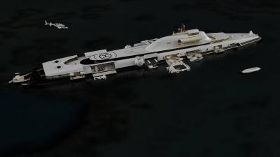 Launch of the First Luxury Submarine with Extraordinary Specifications (Photos)
