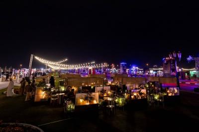 # Photos: "Village of Lights," a Creative Entertainment Destination in Sharjah