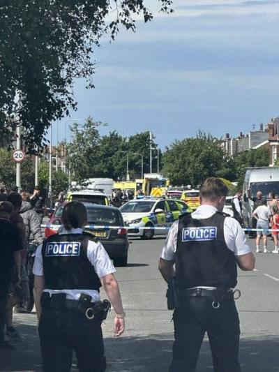 Major Stabbing Incident in Southport: British Police Report