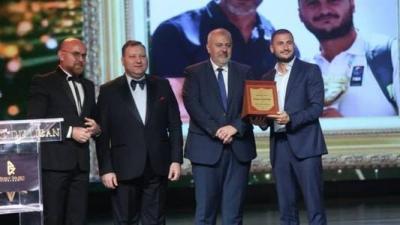 "Beirut Golden Awards" Honors Haj and Saud for Their National Achievements