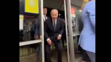 Video: Biden Attracts Mockery with Strange Motion
