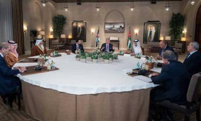 Jordan's King Calls on Arab Foreign Ministers to "Speak with One Voice" to the International Community
