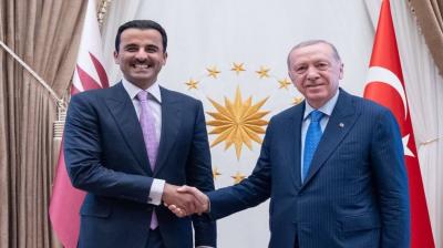 Erdogan Meets Qatar's Emir: Israel Has No Intention to Reach a Ceasefire