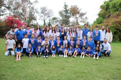 9 New Records and 190 Colorful Medals... "Pro Swim - Al-Najah" Swimmers Shine in the Lebanese Championship